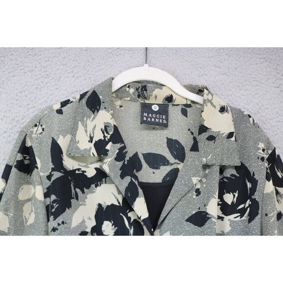 Maggie Barnes Button-Up Layered Blouse-Size 28 - Picture 7 of 11